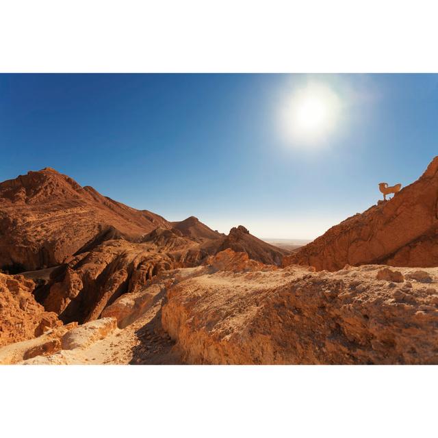 Mountain Oasis Chebika by Kovacsalex - Wrapped Canvas Photograph Alpen Home Size: 61cm H x 91cm W on Productcaster.