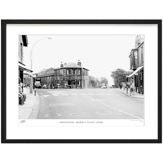 'Edenfield, Market Place C1960' - Picture Frame Photograph Print on Paper The Francis Frith Collection Size: 28cm H x 36cm W x 2.3cm D on Productcaster.