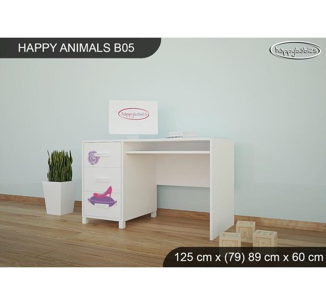 Computertisch Animals Happy Babies Grundfarbe: Weiß on Productcaster.