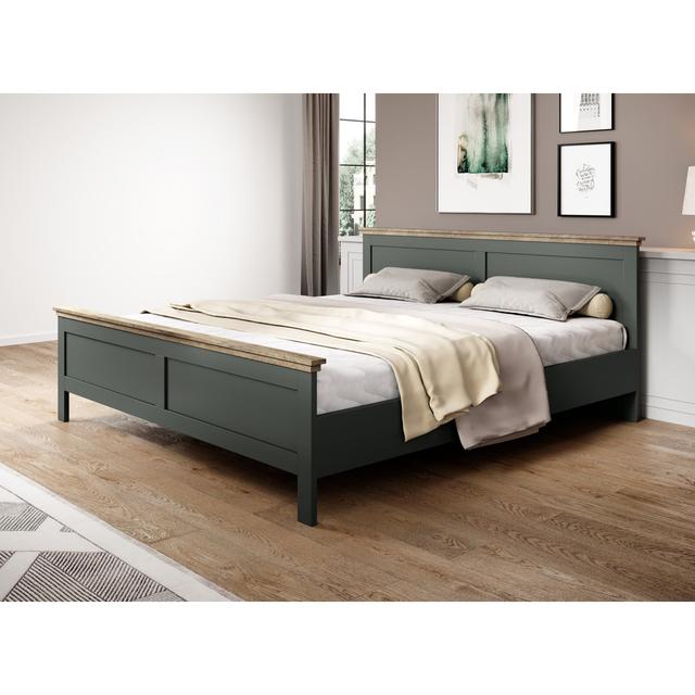 Wicklund Bed Frame August Grove Size: Super King (6'), Colour: Green on Productcaster.