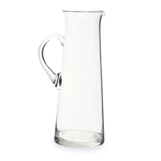 Metoyer Clear Glass 1L Jug Marlow Home Co. on Productcaster.