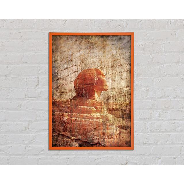 Henni Egyptian Great Sphinx Of Giza 1 - Single Picture Frame Art Prints Gracie Oaks Size: 42cm H x 29.7cm W x 2cm D on Productcaster.