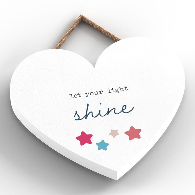 Star Let Your Light Shine Wall Décor Maturi on Productcaster.