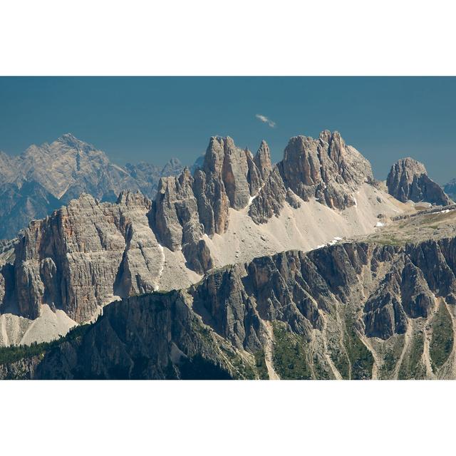 Dolomiten Gebirgslandschaft - Kunstdrucke auf Leinwand Alpen Home Größe: 20cm H x 30cm B x 1,8cm T on Productcaster.