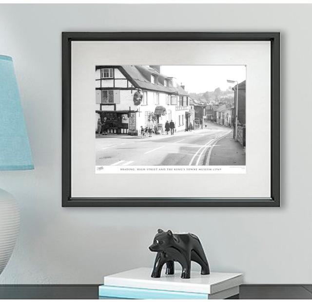 'Brading, High Street and the Kyng's Towne Museum C1969' - Picture Frame Photograph Print on Paper The Francis Frith Collection Size: 60cm H x 80cm W on Productcaster.