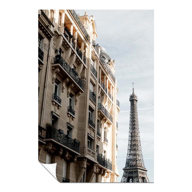 Panther Print Fine Art Prints Architectural Building & The Eiffel Tower Artistic Unframed Poster, Pictures For Home Walls, Bedroom, Living Room & Bath on Productcaster.