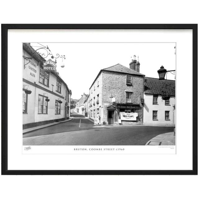 'Bruton, Coombe Street C1960' - Picture Frame Photograph Print on Paper The Francis Frith Collection Size: 60cm H x 80cm W x 2.3cm D on Productcaster.