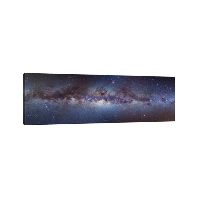 Panorama View Of The Center Of The Milky Way by Alan Dyer - Wrapped Canvas Panoramic Print Langley Street Size: 50.8cm H x 152.4cm W x 3.81cm D on Productcaster.