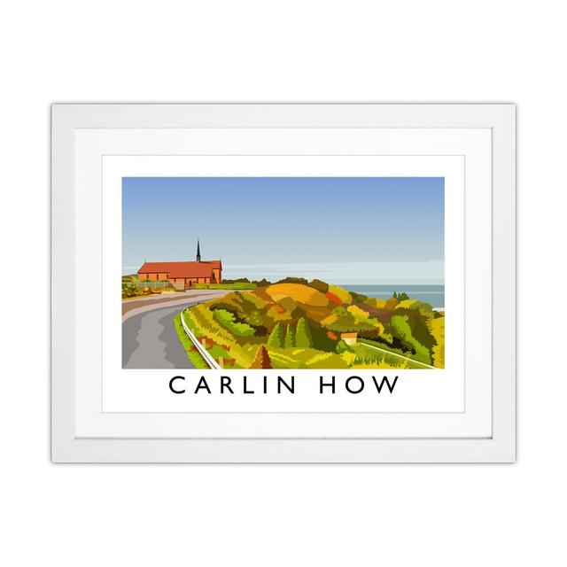 Carlin How by Richard O'Neill - Graphic Art Corrigan Studio Format: White Framed, Size: 33.5cm H x 43.5cm W x 3cm D on Productcaster.