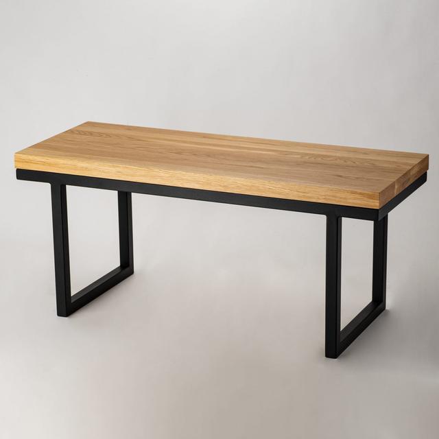 Bench Industrial Oak WOOD Williston Forge Size: H50 x W50 x D30cm on Productcaster.