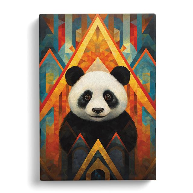 Panda No.2 - Print Latitude Vive Size: 60cm H x 40cm W x 3cm D on Productcaster.