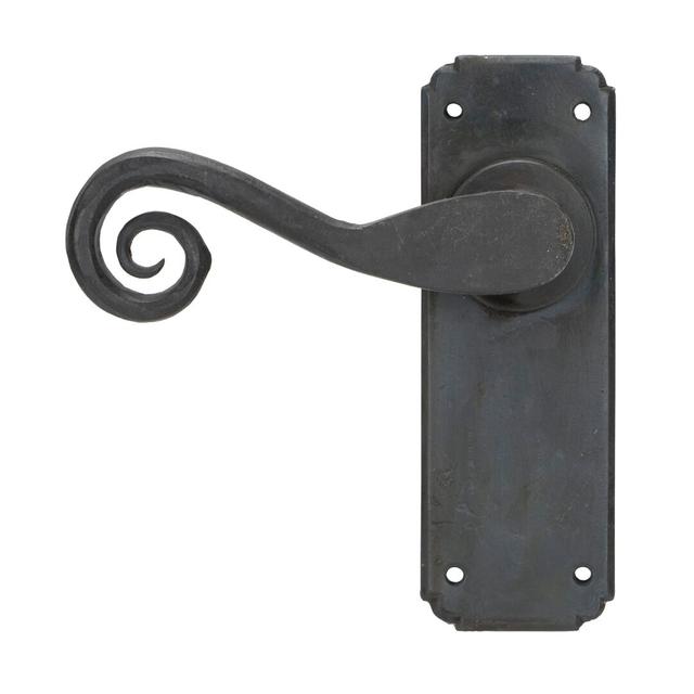 Monkeytail Lever Latch Set (Set of 2) From The Anvil Finish: Beeswax on Productcaster.