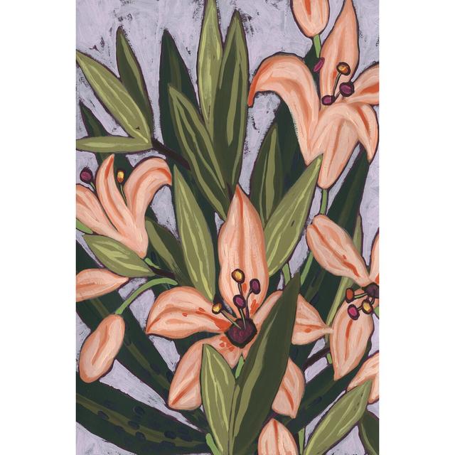 Leinwandbild Island Lily I von June Erica Vess Marlow Home Co. Größe: 122 cm H x 81 cm B x 3,8 cm T on Productcaster.