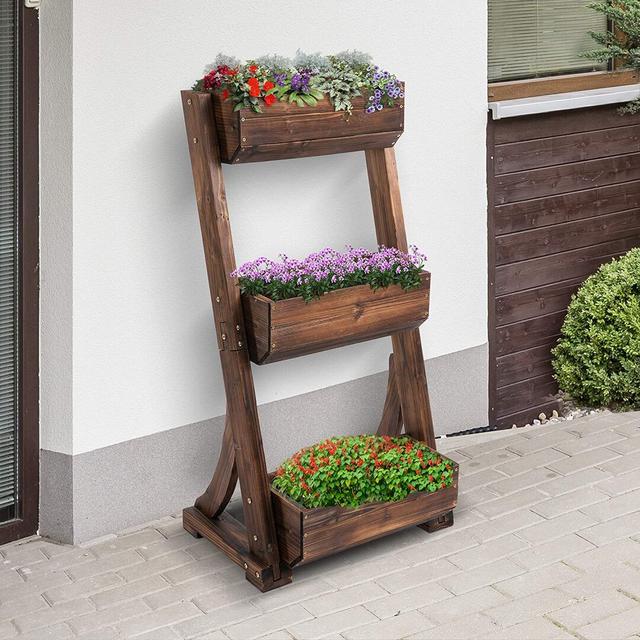 Aalivia Wooden Vertical Garden Sol 27 Outdoor on Productcaster.