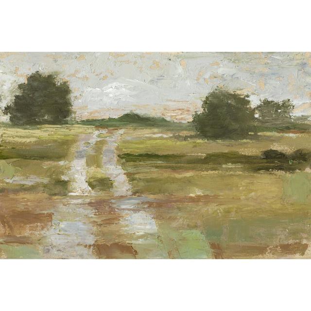 Back Country Road II by Ethan Harper - Wrapped Canvas Painting Print Blue Elephant Size: 20cm H x 30cm W on Productcaster.