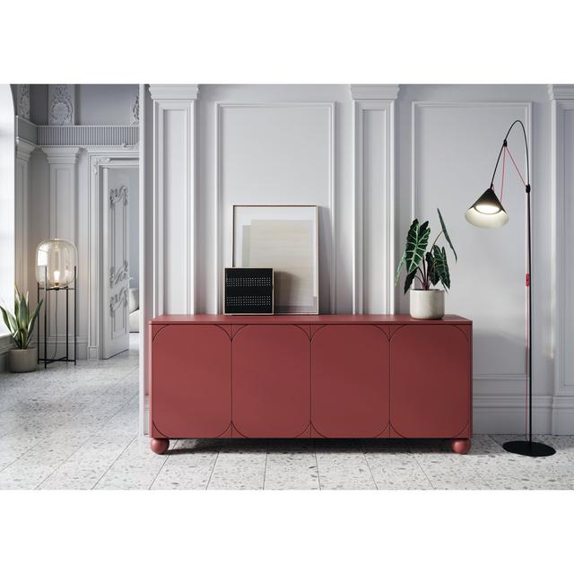 Falconer 200cm Sideboard Ophelia & Co. Colour: Burgundy on Productcaster.