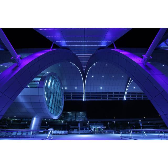 Dubai International Airport by Typhoonski - Wrapped Canvas Photograph 17 Stories Size: 30cm H x 46cm W on Productcaster.