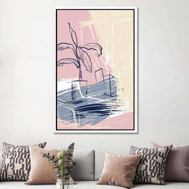 Indoor Studies I by Jilli Darling - Floater Frame Print on Canvas 17 Stories Format: White Framed Canvas, Size: 152.40cm H x 101.60cm W x 3.81cm D on Productcaster.