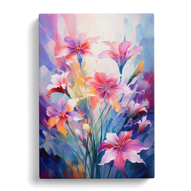 Wildflowers Futurism - Art Prints Marlow Home Co. Size: 76cm H x 50cm W x 3cm D on Productcaster.