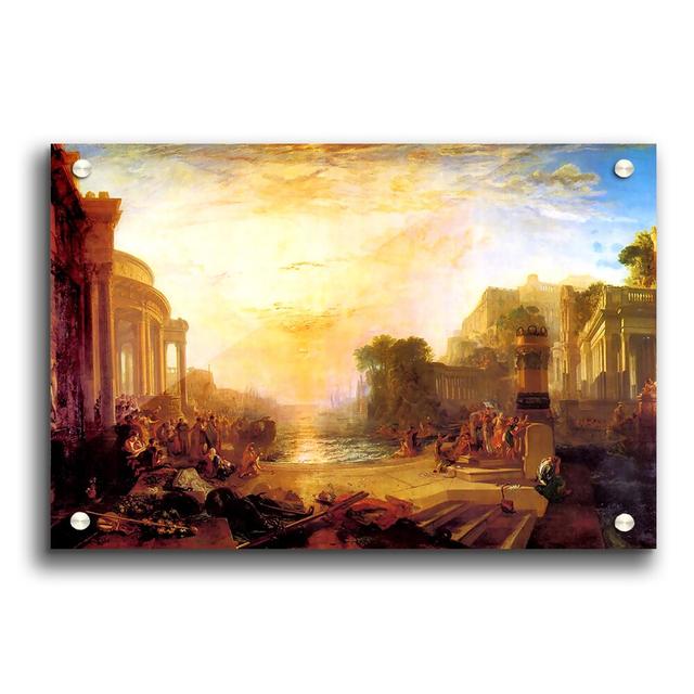 Decline of Carthagen by Joseph Mallord Turner - Unframed Painting Print on Paper East Urban Home Size: 29.7cm H x 42cm W on Productcaster.