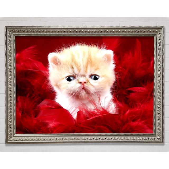 Precious Cute Love Framed Print Ebern Designs Size: 59.7cm H x 84.1cm W on Productcaster.