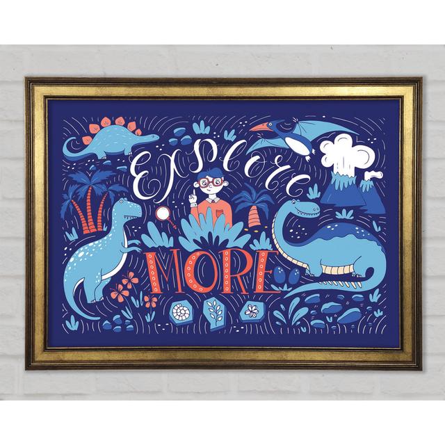 Explore More - Print Happy Larry Size: 42cm H x 59.7cm W x 1.5cm D on Productcaster.