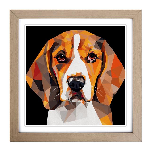 Beagle Geometric Marlow Home Co. Format: Oak on Productcaster.