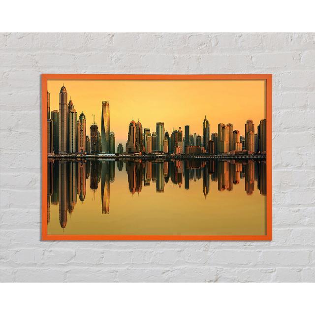 Anfernee Golden Reflections - Single Picture Frame Art Prints Brayden Studio Size: 29.7cm H x 42cm W x 2cm D on Productcaster.