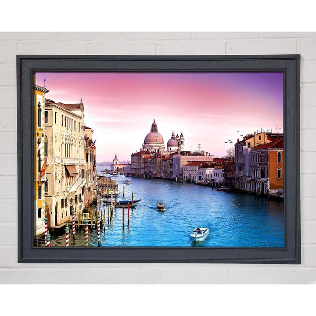 Beauty Of Venice Framed Print Ebern Designs Size: 29.7cm H x 42cm W x 1.5cm D on Productcaster.