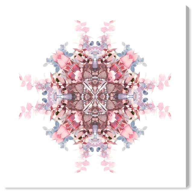 'Floral Glam Central III' - Wrapped Canvas Graphic Art Print Oliver Gal Size: 101.6 cm H x 101.6 cm W on Productcaster.