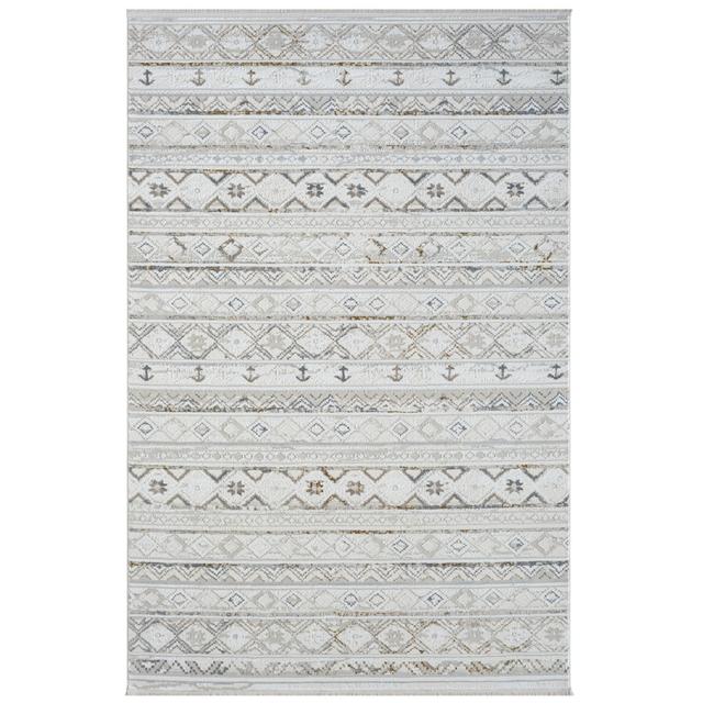 Tiana cream Rug Natur Pur Rug Size: Rectangular 200 x 290cm on Productcaster.