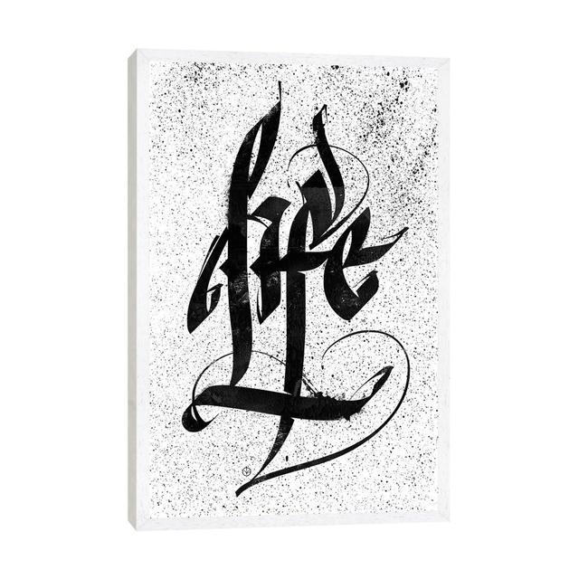 Life by Nikita Abakumov - Photograph on Canvas Happy Larry Size: 101.6cm H x 66.04cm W x 3.81cm D, Format: White Floater Frame on Productcaster.