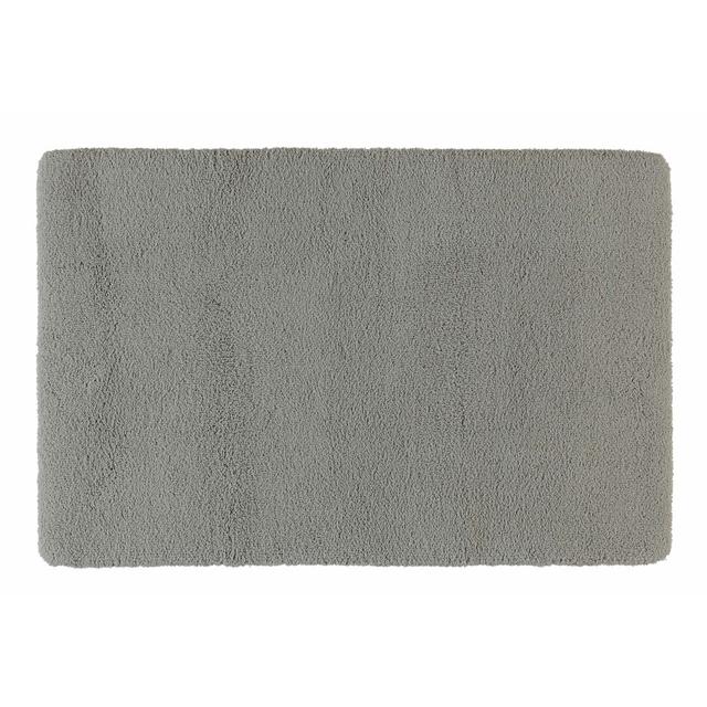 Bath Mat RHOMTUFT Size: 60cm W x 90cm L, Colour: Light Grey on Productcaster.