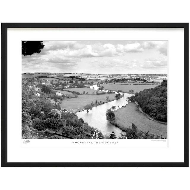 'Symonds Yat, the View C1965' by Francis Frith - Picture Frame Photograph Print on Paper The Francis Frith Collection Size: 60cm H x 80cm W x 2.3cm D on Productcaster.