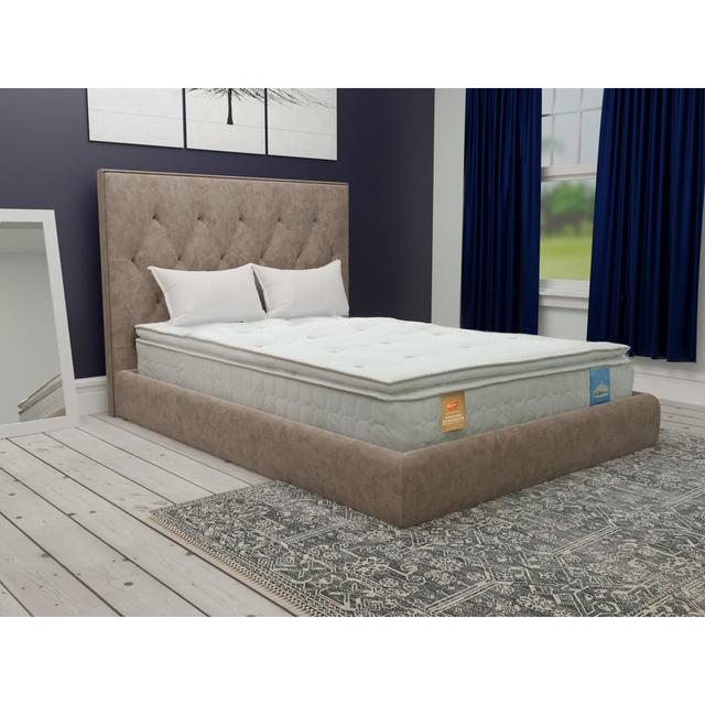 Pillow-Top Pocket Sprung 1000 Spring Mattress Sareer Furniture Size: Small Single (2'6) on Productcaster.