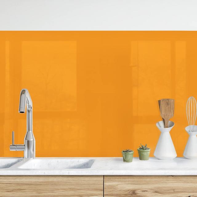 Adelaja 70 x 150cm PVC Tile Ebern Designs Colour: Mango on Productcaster.