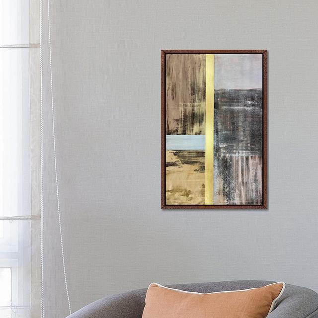 Accent by Marina Skromova - Gallery-Wrapped Canvas Giclée Ivy Bronx Size: 66.04cm H x 45.72cm W x 3.81cm D, Format: Classic Wood Floater Frame on Productcaster.