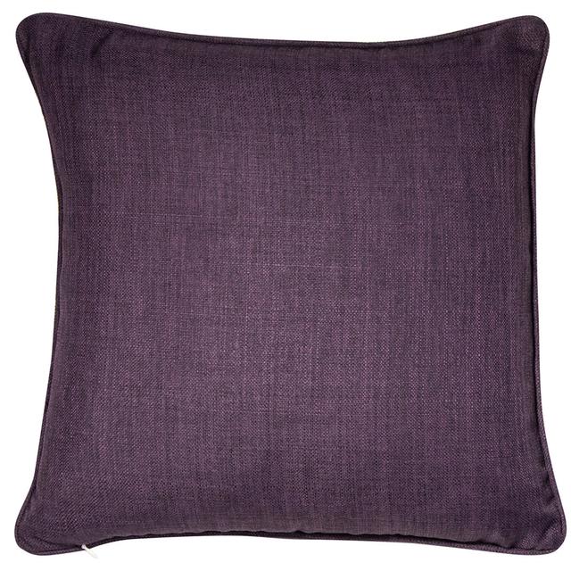 Sqaure Scatter Cushion Cushion With Filling Malini Colour: Purple on Productcaster.