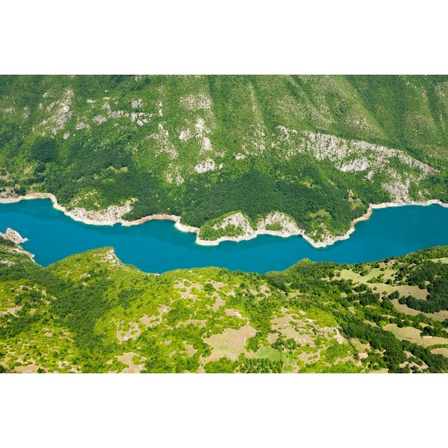 Piva River Canyon, Montenegro - Wrapped Canvas Art Prints Alpen Home Size: 30cm H x 46cm W on Productcaster.