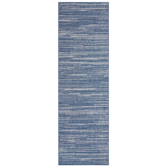 Innen/Außen-Teppich Mèlange in Ozeanblau Elle Decoration Teppichgröße: Rechteckig 160 x 230 cm on Productcaster.