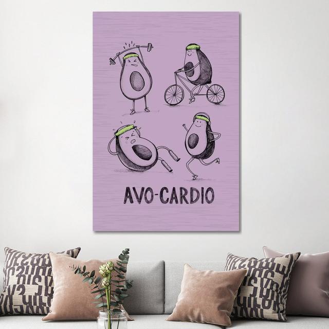 Very Punny V by Arrolynn Weiderhold - Wrapped Canvas Graphic Art Happy Larry on Productcaster.