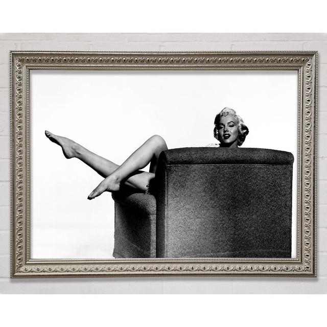 Marilyn Monroe Legs - Single Picture Frame Art Prints Bright Star Size: 100cm H x 141.4cm W on Productcaster.