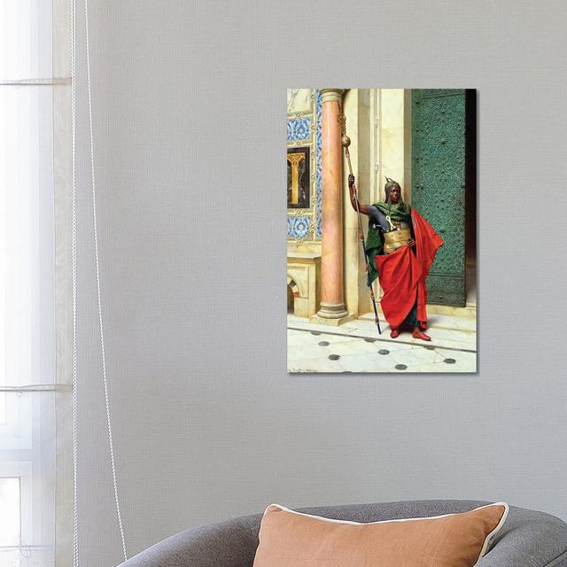 On Guard by Ludwig Deutsch - Wrapped Canvas Painting ClassicLiving on Productcaster.