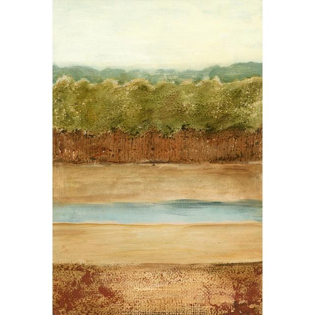 Golden Meadow II by Ethan Harper - Wrapped Canvas Graphic Art Union Rustic Size: 46cm H x 30cm W x 3.8cm D on Productcaster.