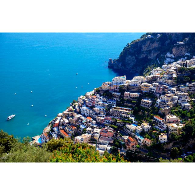 Panorama Above Positano - Amalfi Coast, Italy by Agustavop - No Frame Art Prints on Canvas Breakwater Bay Size: 20cm H x 30cm W on Productcaster.