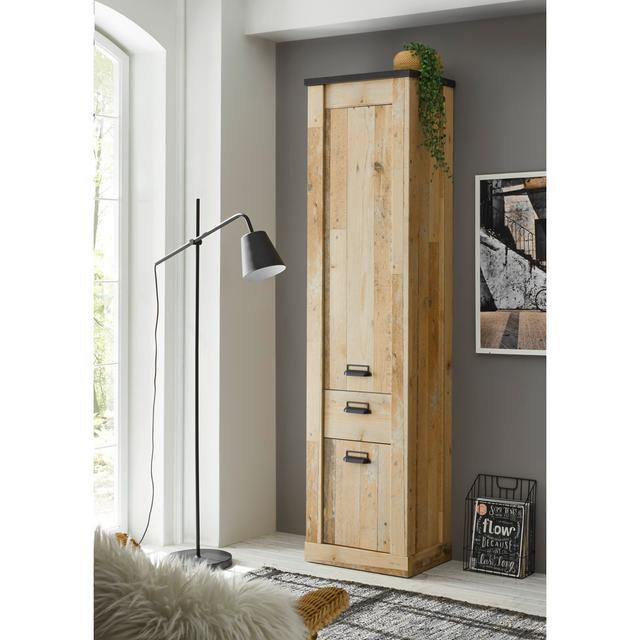 Drehtürenschrank Jackeline Lark Manor Ausführung: Braun/Anthrazit on Productcaster.