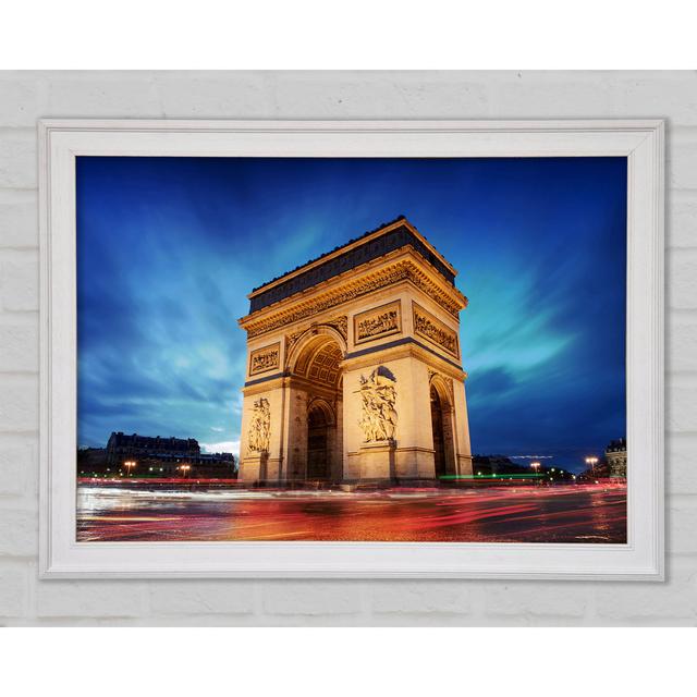 Arc De Triomphe 7 - Print Brayden Studio Size: 21cm H x 29.7cm W x 1.5cm D on Productcaster.