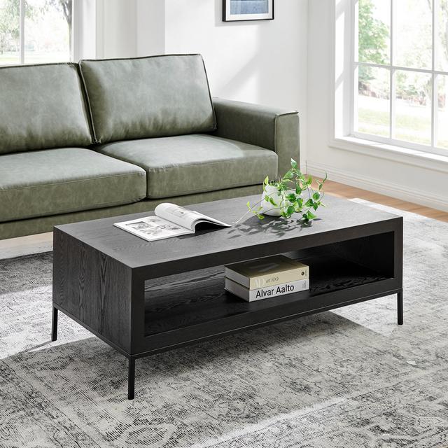 Anamile 4 Legs Coffee Table with Storage Brayden Studio on Productcaster.