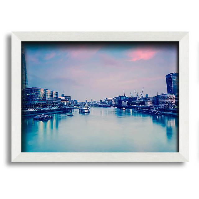 Willenhall over the Iconic Thames - Single Picture Frame Art Prints Breakwater Bay Size: 21cm H x 29.7cm W x 10cm D on Productcaster.