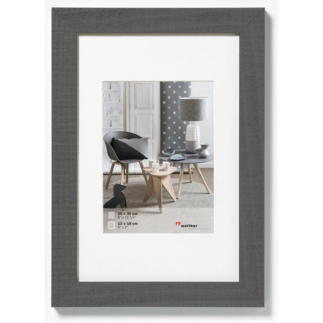 Cassel Picture Frame Walther Design Colour: Grey, Picture Size: 19.5cm H x 15cm W on Productcaster.